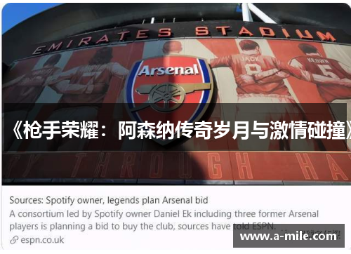 《枪手荣耀：阿森纳传奇岁月与激情碰撞》